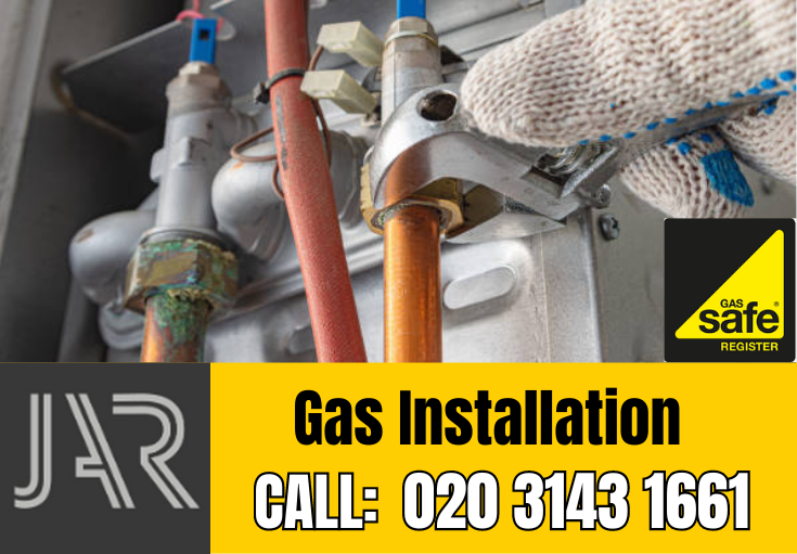 gas installation Canary Wharf