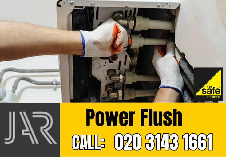 power flush Canary Wharf