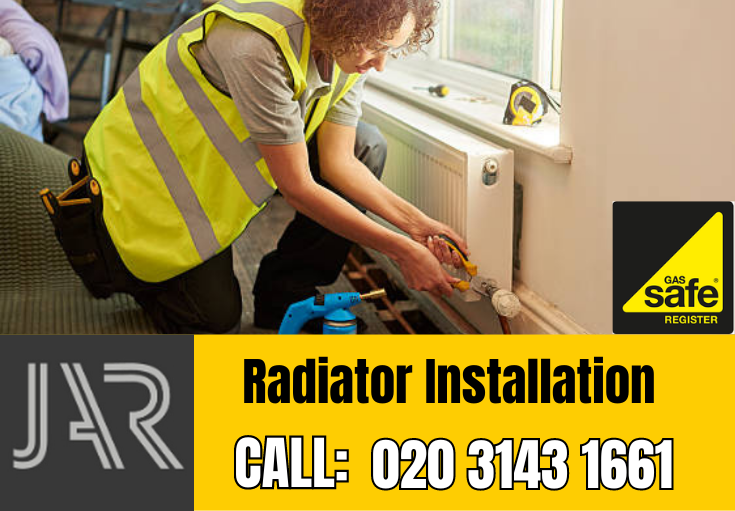 radiator installation Canary Wharf