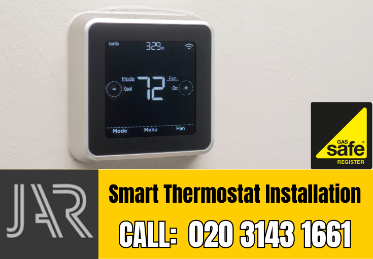 smart thermostat installation Canary Wharf