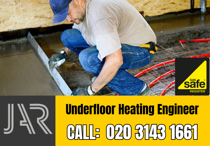 underfloor heating Canary Wharf