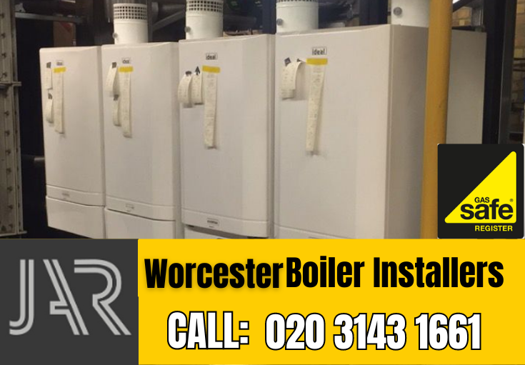 Worcester boiler installation Canary Wharf